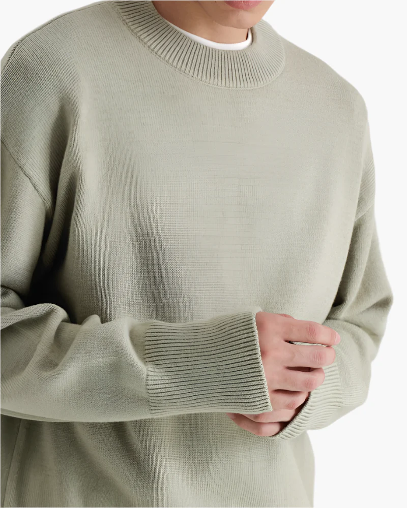 100% Premium Wool Turtleneck - Image 2