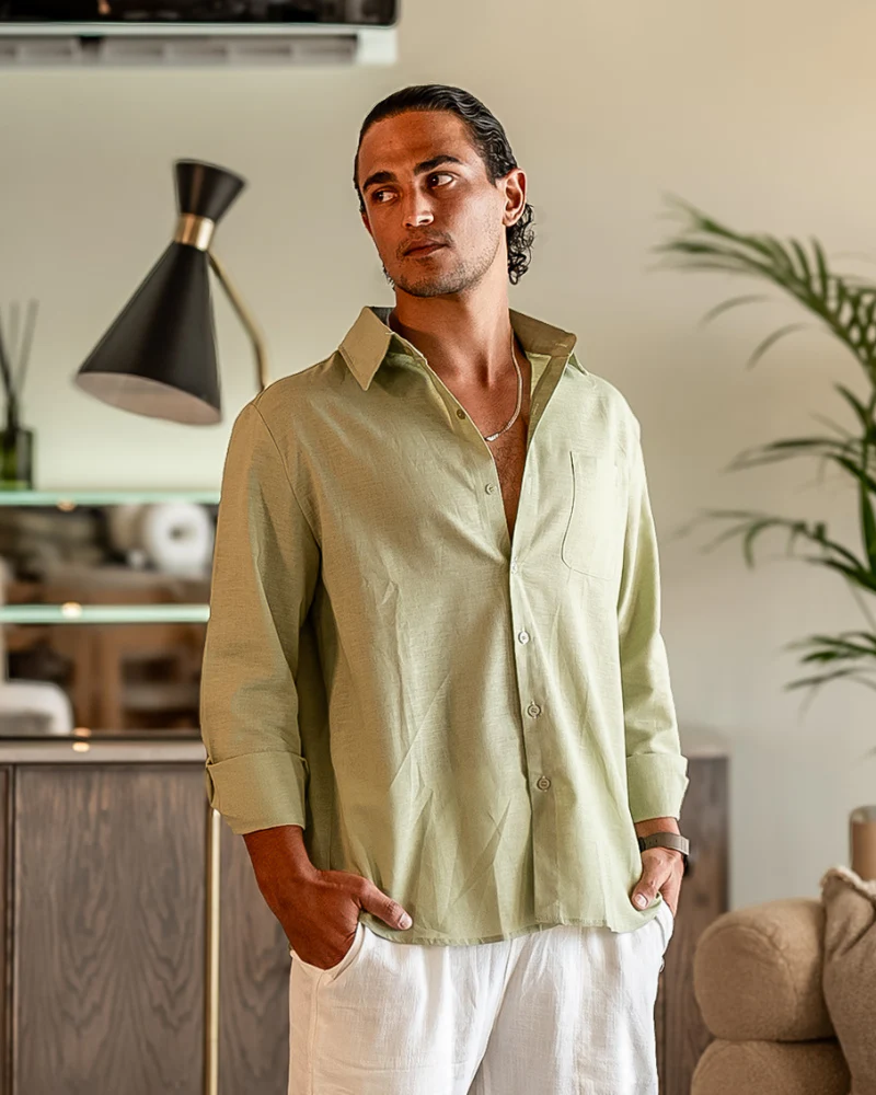 Cape Town - 100% Linen Shirt - Image 10