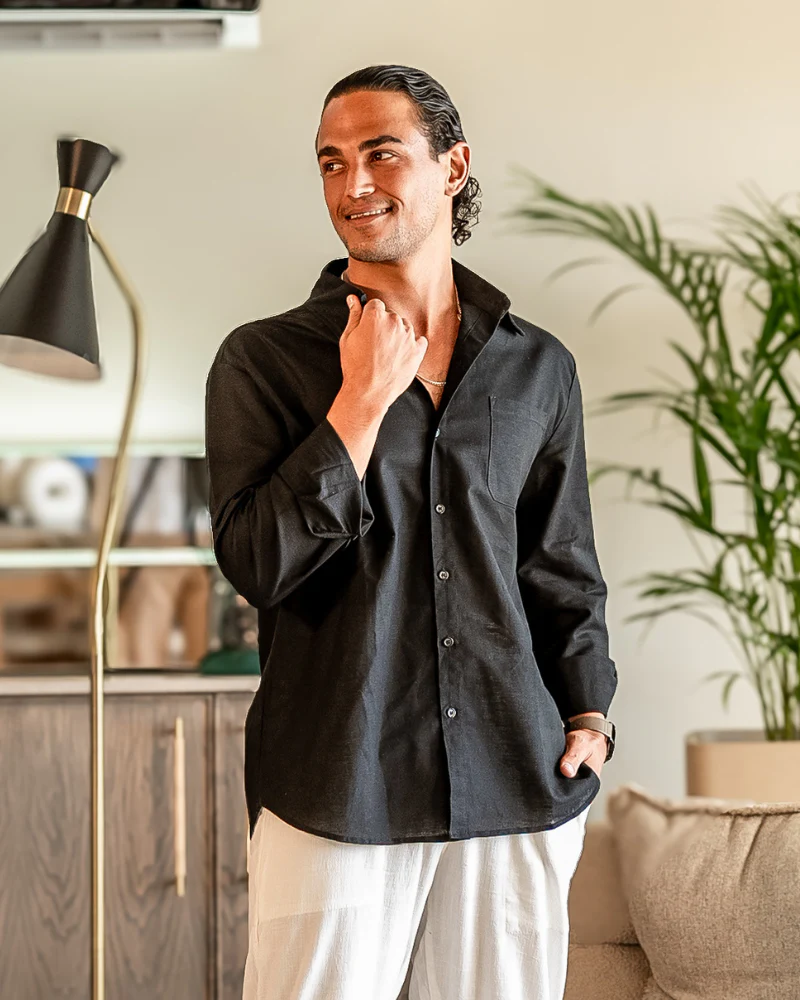 Cape Town - 100% Linen Shirt - Image 14