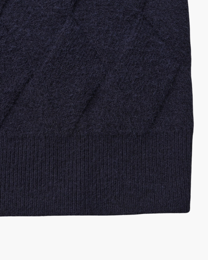 Diamond Knit Crewneck Sweater - Image 26