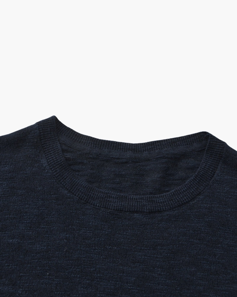 Linen Cotton Essential Crewneck - Image 18