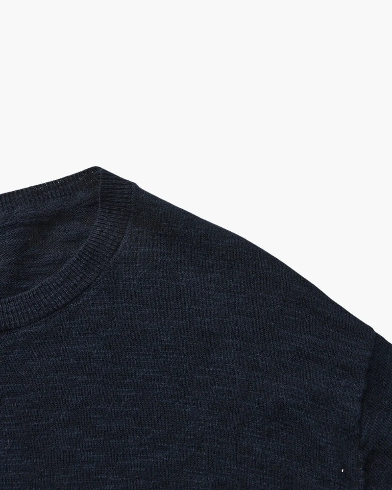 Linen Cotton Essential Crewneck - Image 20