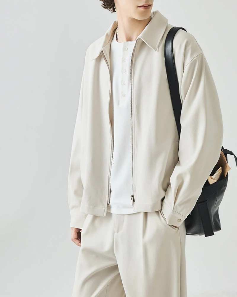 Minimalist Zip Jacket - Image 6