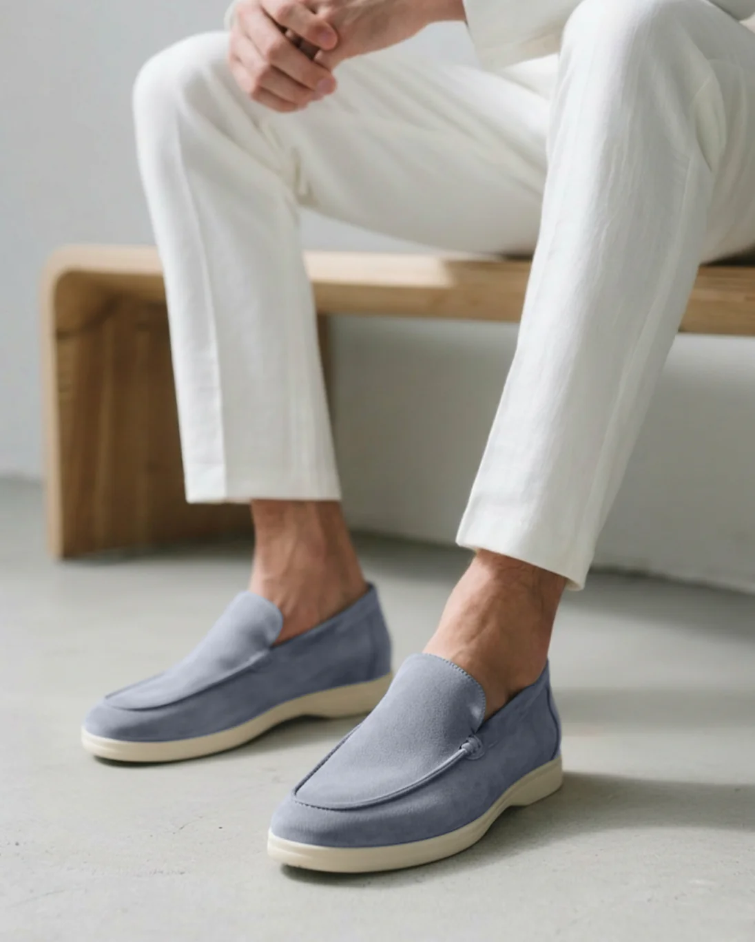 Old Money Suede Loafers - Image 10
