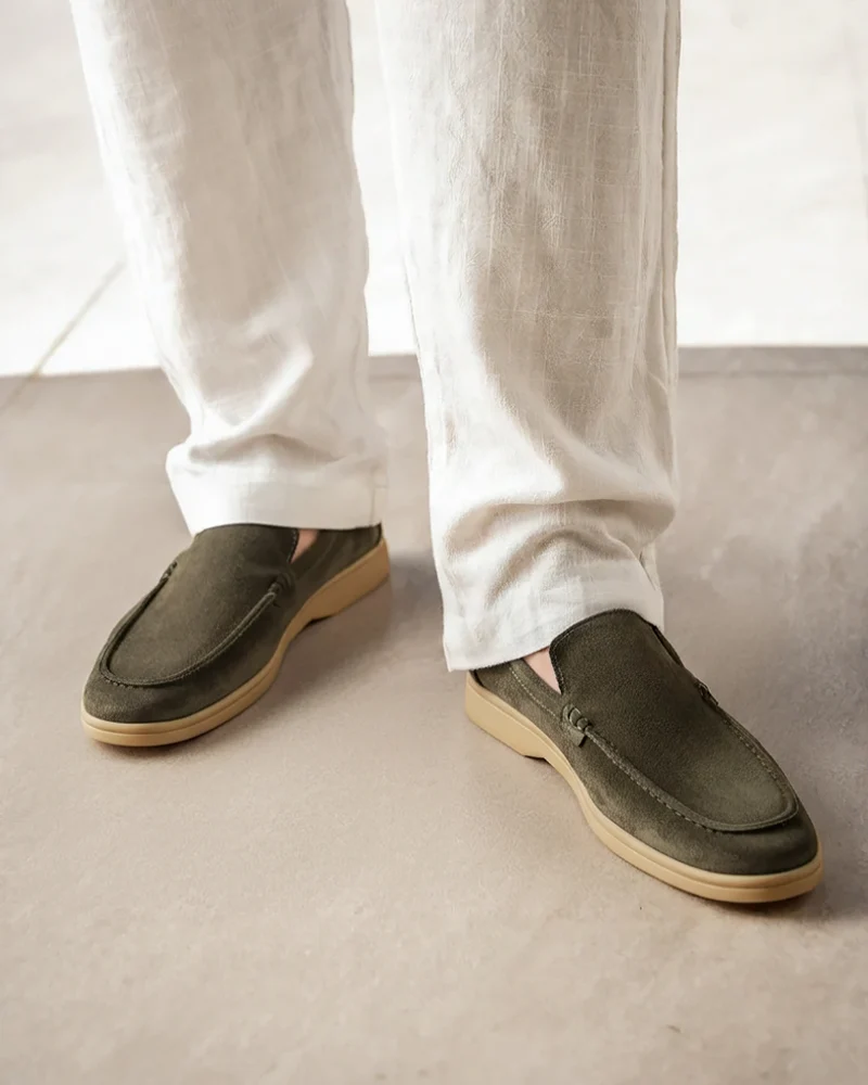 Old Money Premium Suede Loafers - Image 4