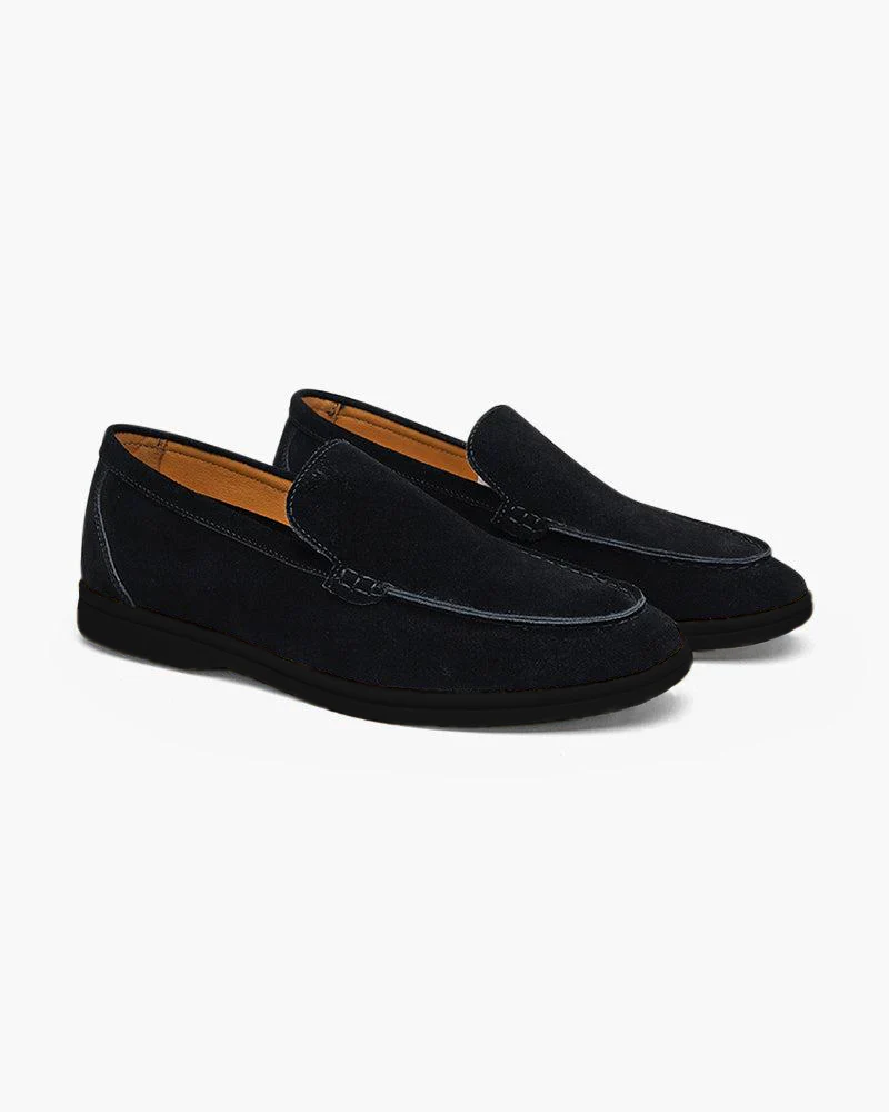 Premium Suede Loafers - Black Soles - Image 8