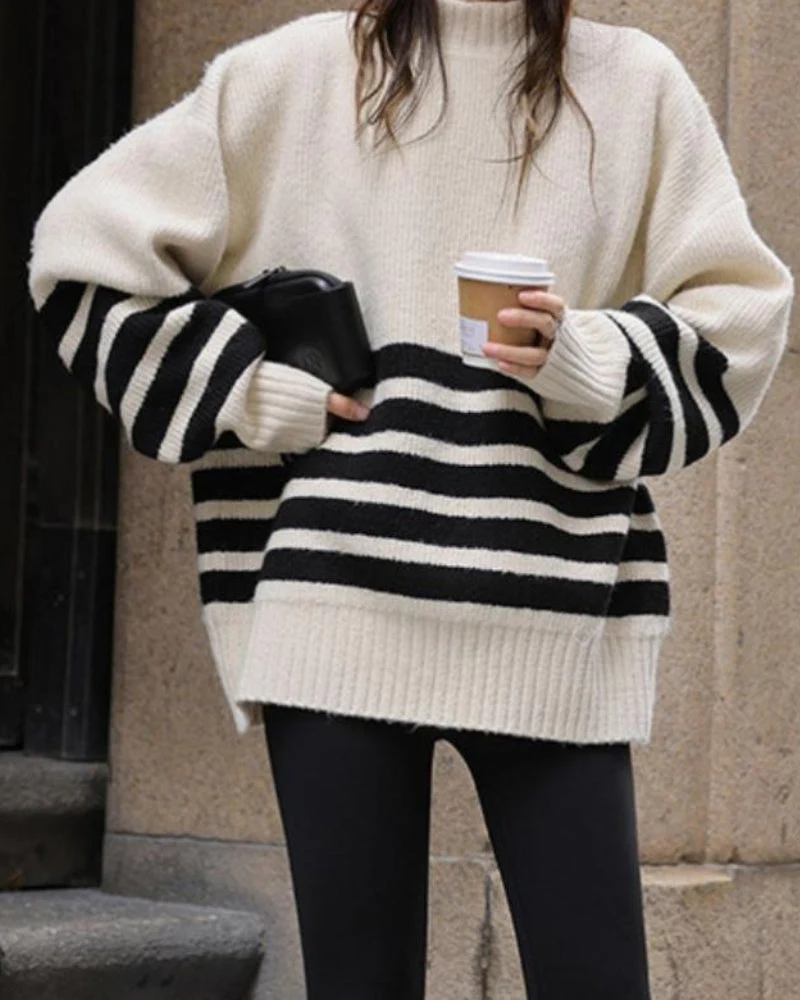 The Coastal Stripe Sweater - Image 2